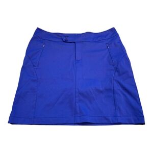 Antigua Royal Blue pURPLE Golf Skort Athletic Skirt with‎ Pockets Sportswear